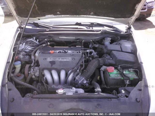 1HGCM56147A029571 - 2007 HONDA ACCORD VALUE SILVER photo 10