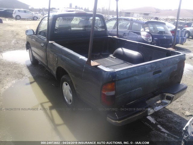 4TANL42N7WZ072665 - 1998 TOYOTA TACOMA GREEN photo 3