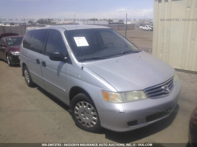 5FNRL18502B045884 - 2002 HONDA ODYSSEY LX SILVER photo 1