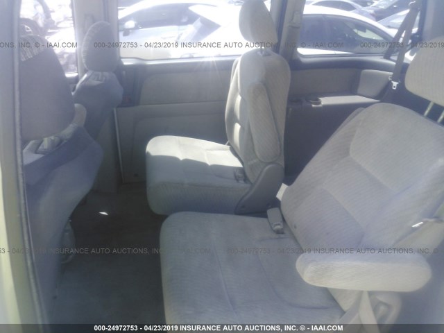 5FNRL18502B045884 - 2002 HONDA ODYSSEY LX SILVER photo 8