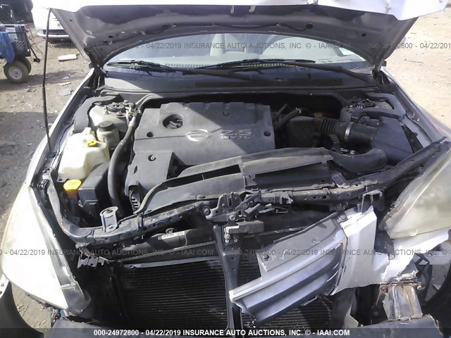 1N4AL11D22C150220 - 2002 NISSAN ALTIMA S/SL SILVER photo 10