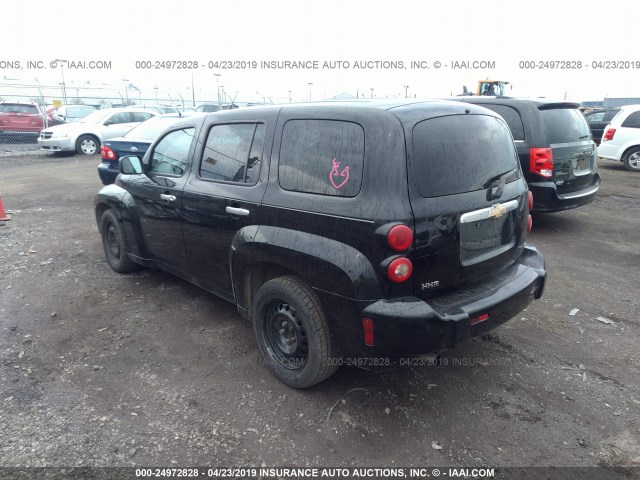 3GNDA13D46S511917 - 2006 CHEVROLET HHR LS Negro foto 3