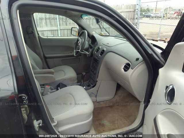 3GNDA13D46S511917 - 2006 CHEVROLET HHR LS Negro foto 5