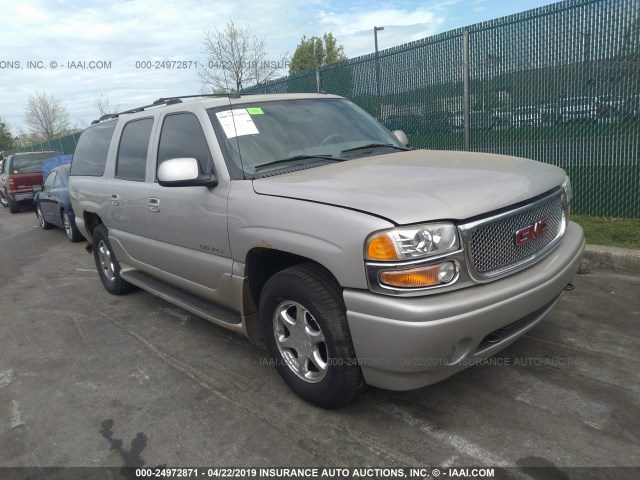 1GKFK66UX4J202463 - 2004 GMC YUKON XL DENALI BEIGE photo 1