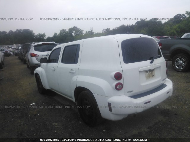 3GNCA13B59S579237 - 2009 CHEVROLET HHR LS Blanco foto 3