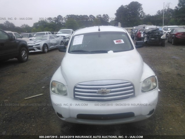 3GNCA13B59S579237 - 2009 CHEVROLET HHR LS Blanco foto 6