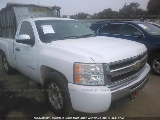 1GCNCPEA3BZ362863 - 2011 CHEVROLET SILVERADO C1500 WHITE photo 1