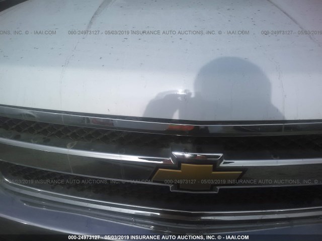 1GCNCPEA3BZ362863 - 2011 CHEVROLET SILVERADO C1500 WHITE photo 6