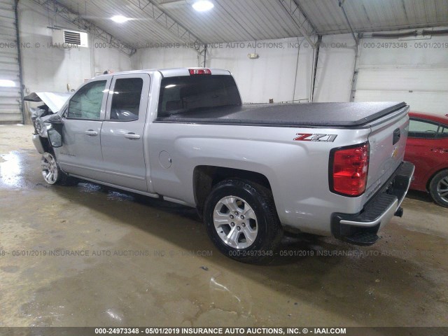 1GCVKREC2JZ345440 - 2018 CHEVROLET SILVERADO K1500 LT SILVER photo 3