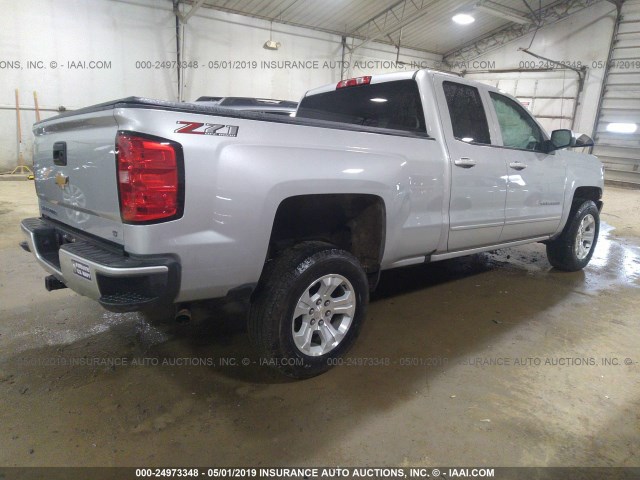 1GCVKREC2JZ345440 - 2018 CHEVROLET SILVERADO K1500 LT SILVER photo 4