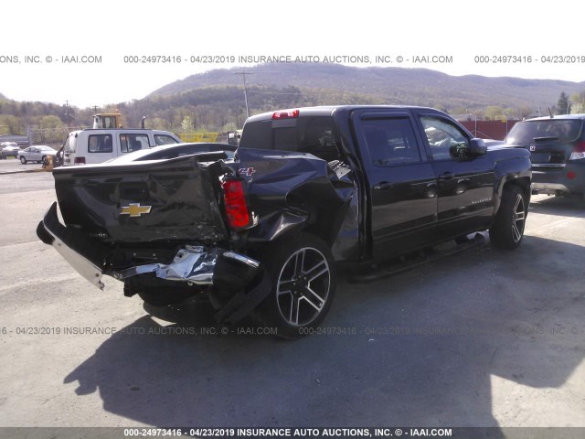 3GCUKREC3GG124675 - 2016 CHEVROLET SILVERADO K1500 LT GRAY photo 4