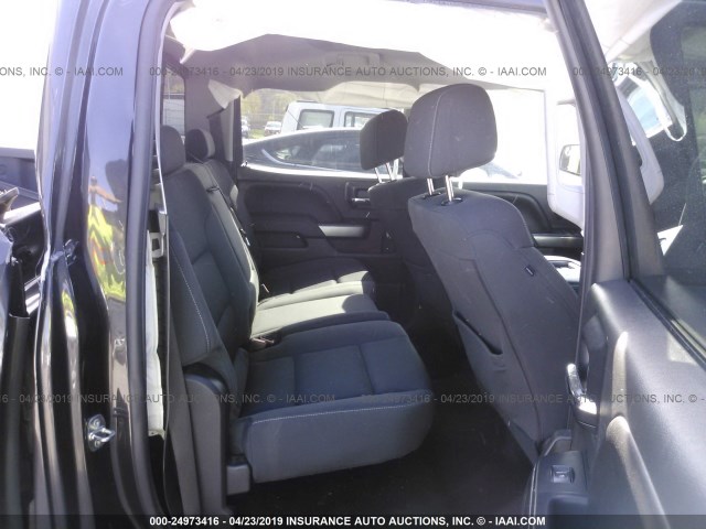 3GCUKREC3GG124675 - 2016 CHEVROLET SILVERADO K1500 LT GRAY photo 8