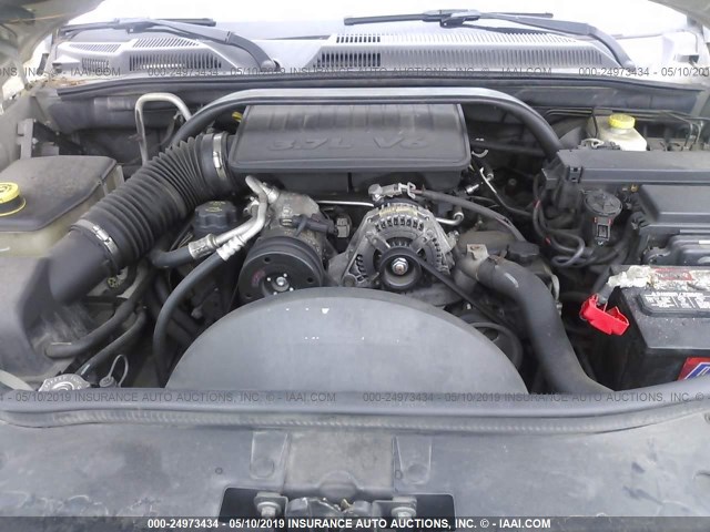 1J8HH48K47C518719 - 2007 JEEP COMMANDER Pewter photo 10