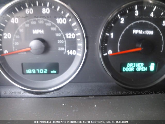 1J8HH48K47C518719 - 2007 JEEP COMMANDER Pewter photo 7