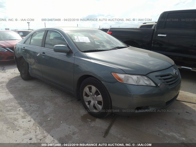 4T1BE46K77U526215 - 2007 TOYOTA CAMRY NEW GENERAT CE/LE/XLE/SE GREEN photo 1