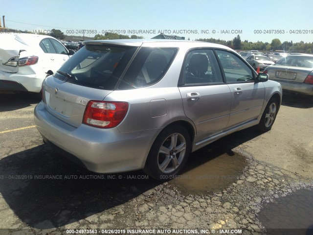 JF4GG61645H057366 - 2005 SAAB 9-2 LINEAR SILVER photo 4