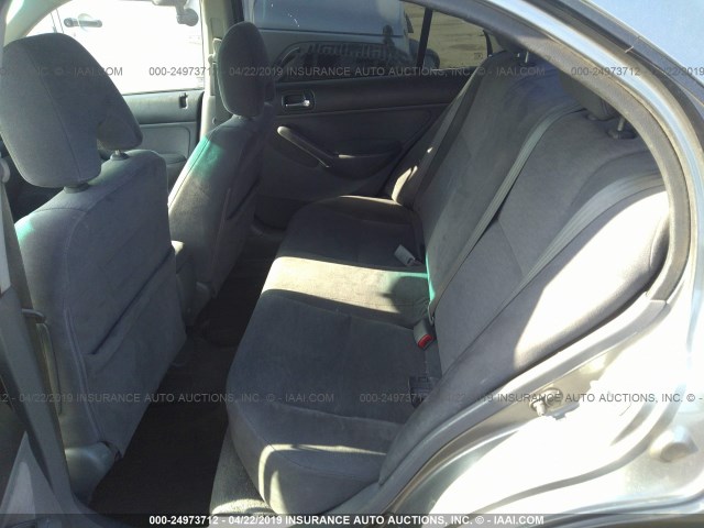 JHMES96675S023348 - 2005 HONDA CIVIC HYBRID GRAY photo 8