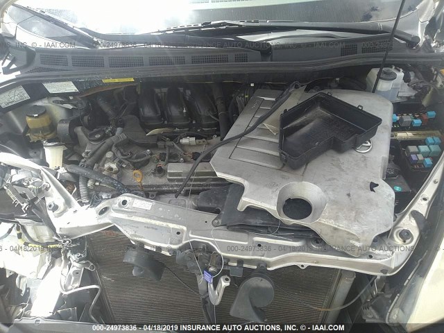 5TDZK23C87S024492 - 2007 TOYOTA SIENNA CE/LE TAN photo 10