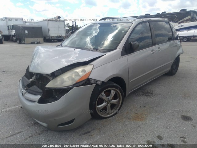 5TDZK23C87S024492 - 2007 TOYOTA SIENNA CE/LE TAN photo 2