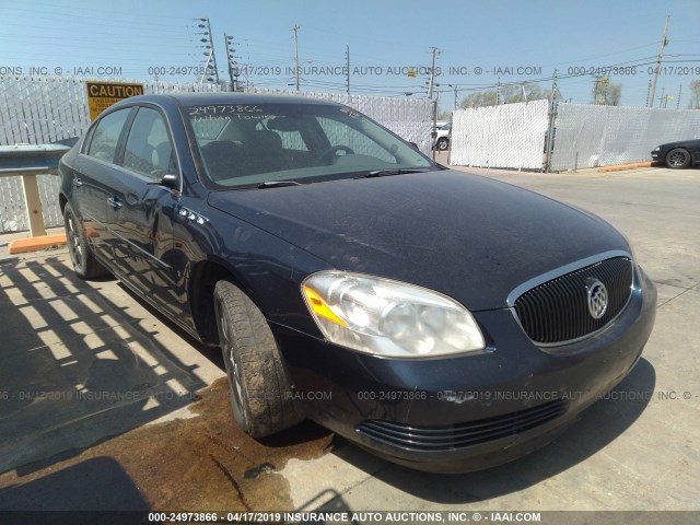 1G4HD57276U152334 - 2006 BUICK LUCERNE CXL BLUE photo 1