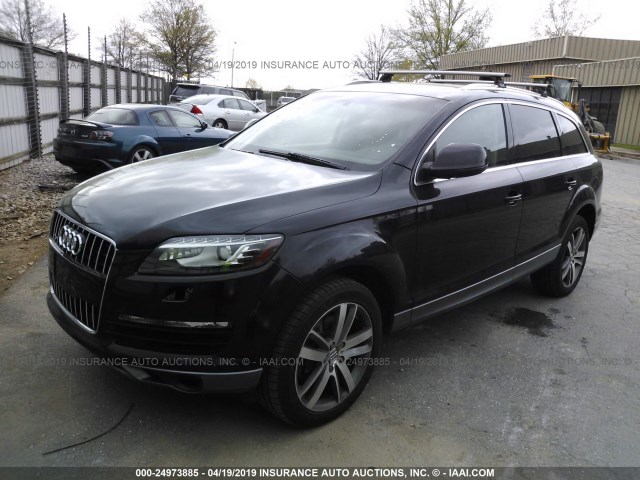 WA1LYAFE8AD008477 - 2010 AUDI Q7 PREMIUM PLUS BLACK photo 2