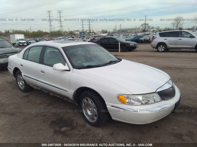1LNHM97V8YY885733 - 2000 LINCOLN CONTINENTAL  Biały zdjęcie 1