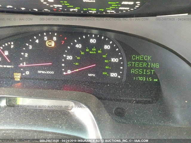 1LNHM97V8YY885733 - 2000 LINCOLN CONTINENTAL  Biały zdjęcie 7