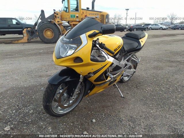 JS1GR7HA8Y2100769 - 2000 SUZUKI GSX-R750 YELLOW photo 2