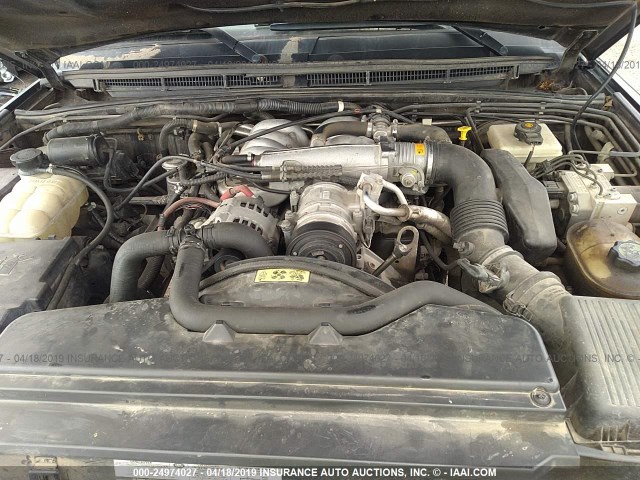 SALTL19484A829259 - 2004 LAND ROVER DISCOVERY II  შავი ფოტო 10