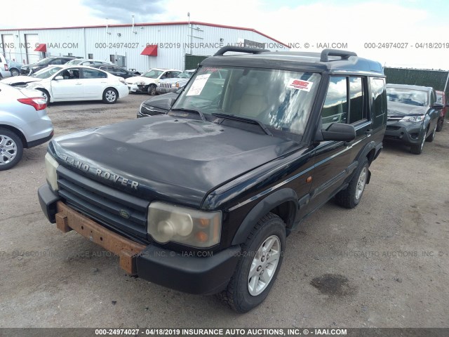 SALTL19484A829259 - 2004 LAND ROVER DISCOVERY II  BLACK photo 2