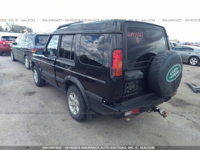 SALTL19484A829259 - 2004 LAND ROVER DISCOVERY II  BLACK photo 3
