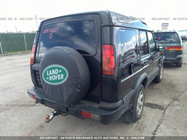 SALTL19484A829259 - 2004 LAND ROVER DISCOVERY II  BLACK photo 4