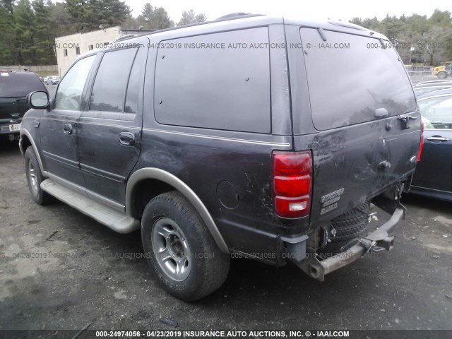 1FMPU18L81LB36203 - 2001 FORD EXPEDITION EDDIE BAUER BLACK photo 3