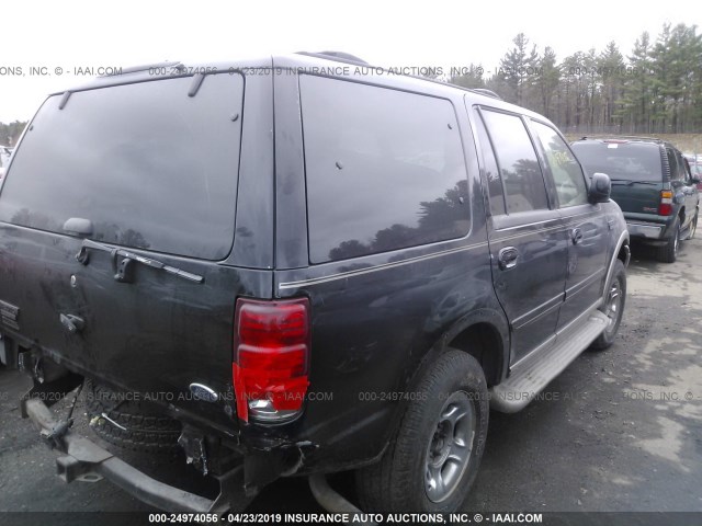 1FMPU18L81LB36203 - 2001 FORD EXPEDITION EDDIE BAUER BLACK photo 4