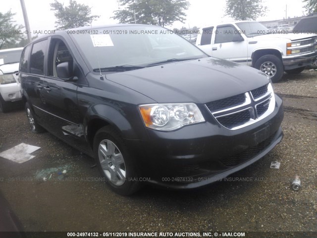 2D4RN4DG9BR767882 - 2011 DODGE GRAND CARAVAN EXPRESS BLACK photo 1