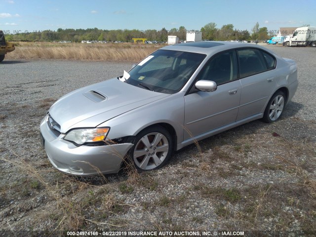 4S3BL676274200023 - 2007 SUBARU LEGACY SILVER photo 2