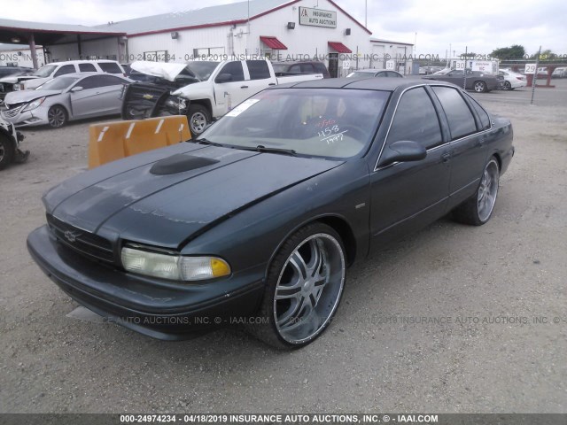 1G1BL52P8TR161762 - 1996 CHEVROLET CAPRICE / IMPALA CLASSIC/SS BLUE photo 6