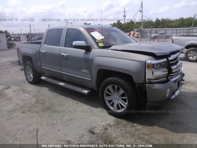 3GCUKTEJXHG267720 - 2017 CHEVROLET SILVERADO K1500 HIGH COUNTRY GRAY photo 1