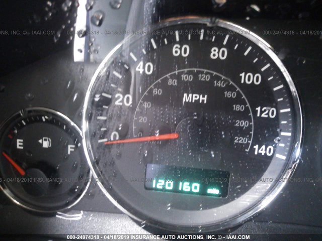 1J8HH48N36C215553 - 2006 JEEP COMMANDER BLUE photo 7