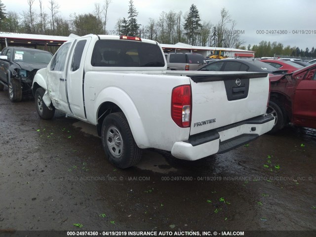 1N6BD0CT0JN735341 - 2018 NISSAN FRONTIER S/SV WHITE photo 3