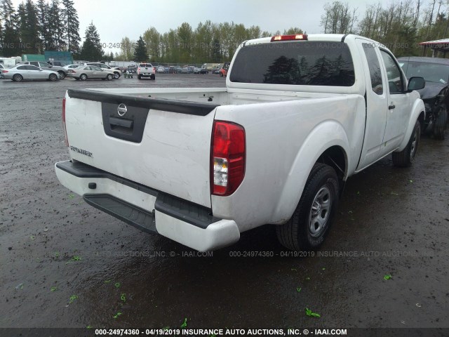 1N6BD0CT0JN735341 - 2018 NISSAN FRONTIER S/SV WHITE photo 4