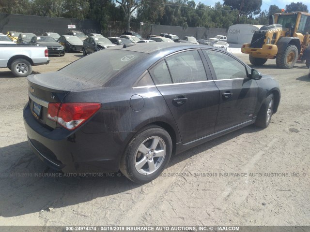 1G1PE5SB0G7219515 - 2016 CHEVROLET CRUZE LIMITED LT GRAY photo 4