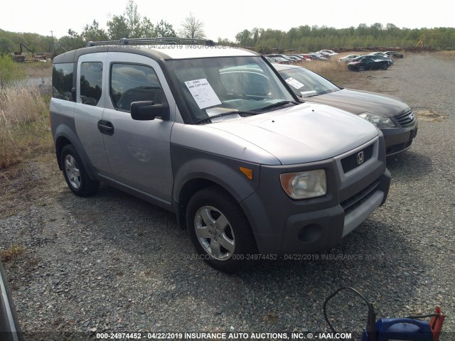 5J6YH185X3L016124 - 2003 HONDA ELEMENT SILVER photo 1