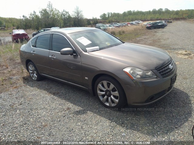 JNKAY01F86M255074 - 2006 INFINITI M35 SPORT GRAY photo 1