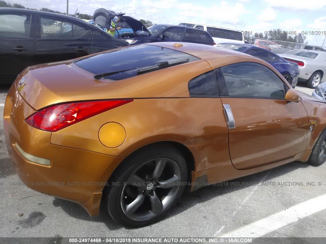 JN1AZ34E36M353581 - 2006 NISSAN 350Z COUPE ORANGE photo 6