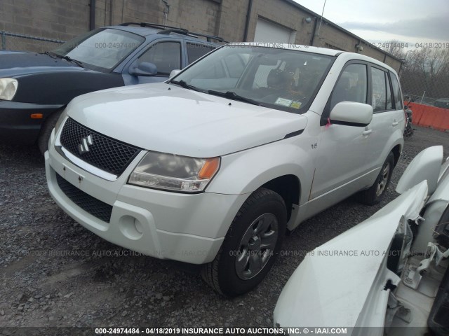 JS3TD941674200765 - 2007 SUZUKI GRAND VITARA  WHITE photo 2