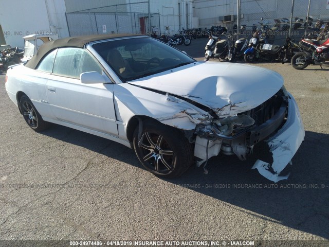 2T1FF28P42C599645 - 2002 TOYOTA CAMRY SOLARA SE/SLE WHITE photo 1