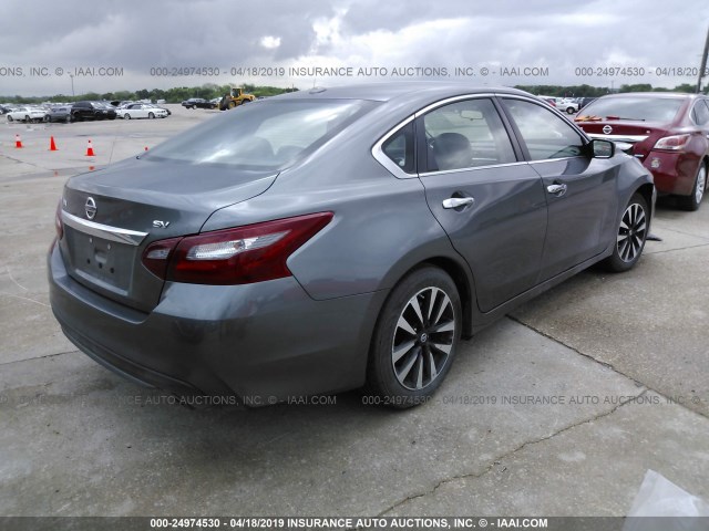 1N4AL3AP2JC238074 - 2018 NISSAN ALTIMA 2.5/S/SV/SL/SR GRAY photo 4