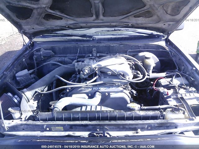 5TEGN92N72Z002019 - 2002 TOYOTA TACOMA DOUBLE CAB PRERUNNER BLACK photo 10