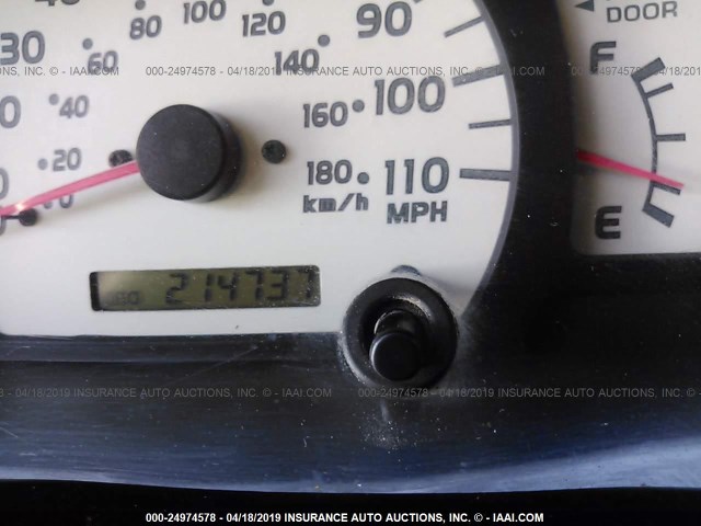 5TEGN92N72Z002019 - 2002 TOYOTA TACOMA DOUBLE CAB PRERUNNER BLACK photo 7